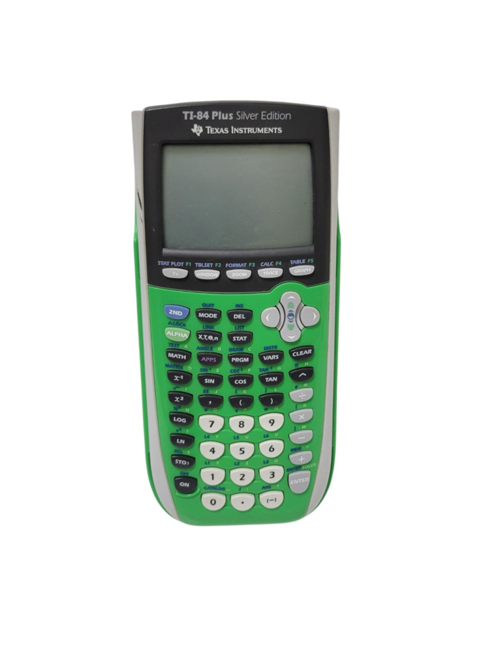 TI-84 Plus Silver Edition Graphing Calculator Texas Instruments Tested w/ Cover